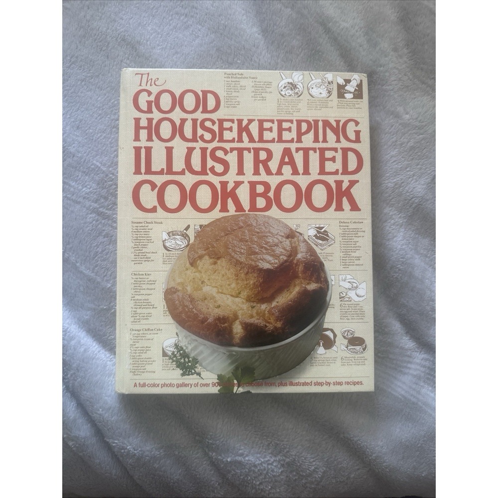 The Good Housekeeping Illustrated Cookbook by Zoe Coulson 1980 Vintage HC Recipe